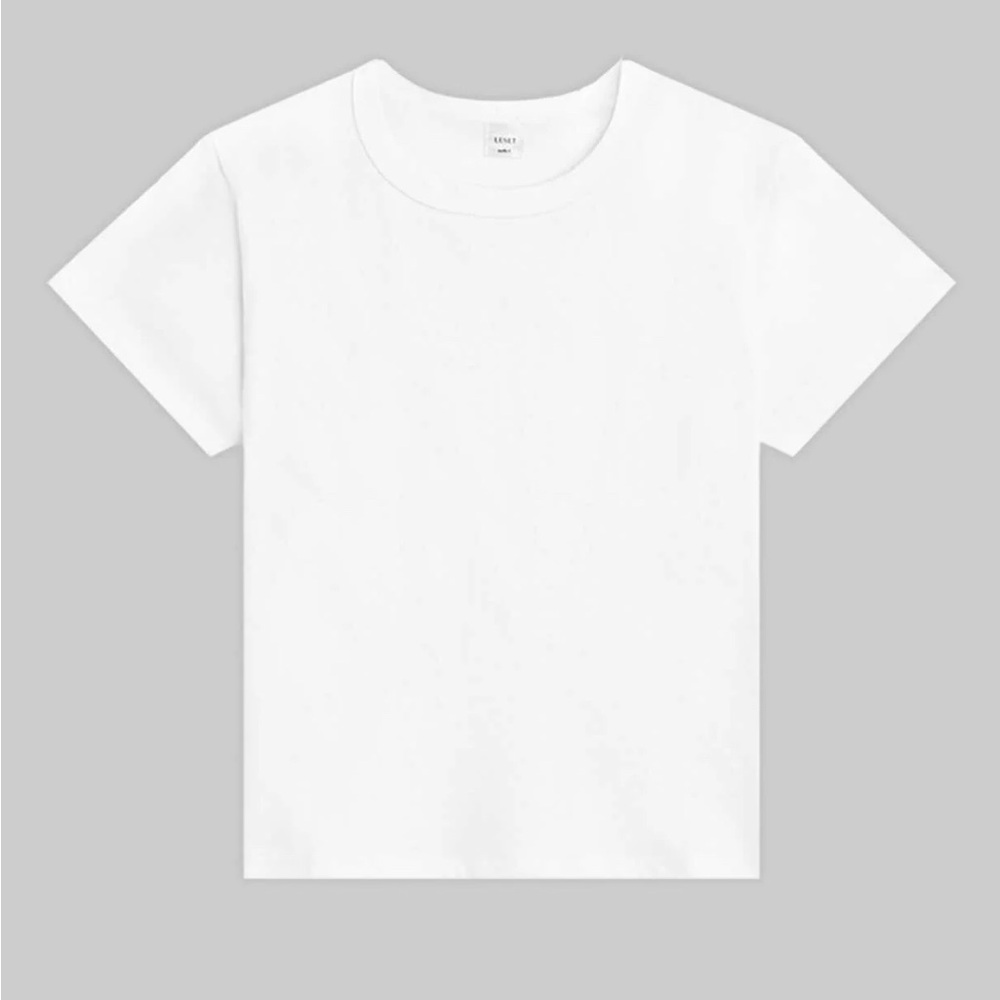 LESET Margo Classic White Short Sleeve Tee